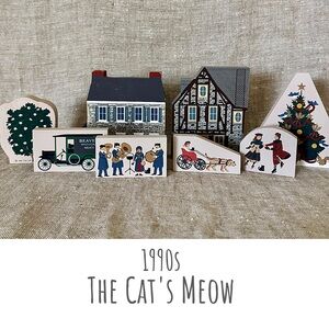 vintage collectibles The Cat’s Meow 8 pieces